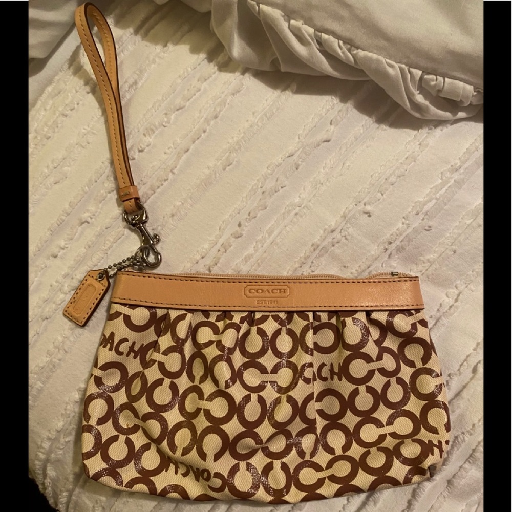 Coach wristlet